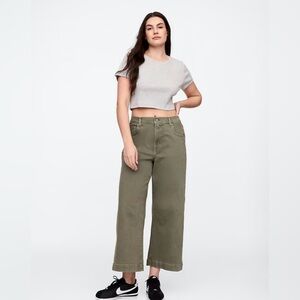GAP High Rise Wide Leg Pant Size 12